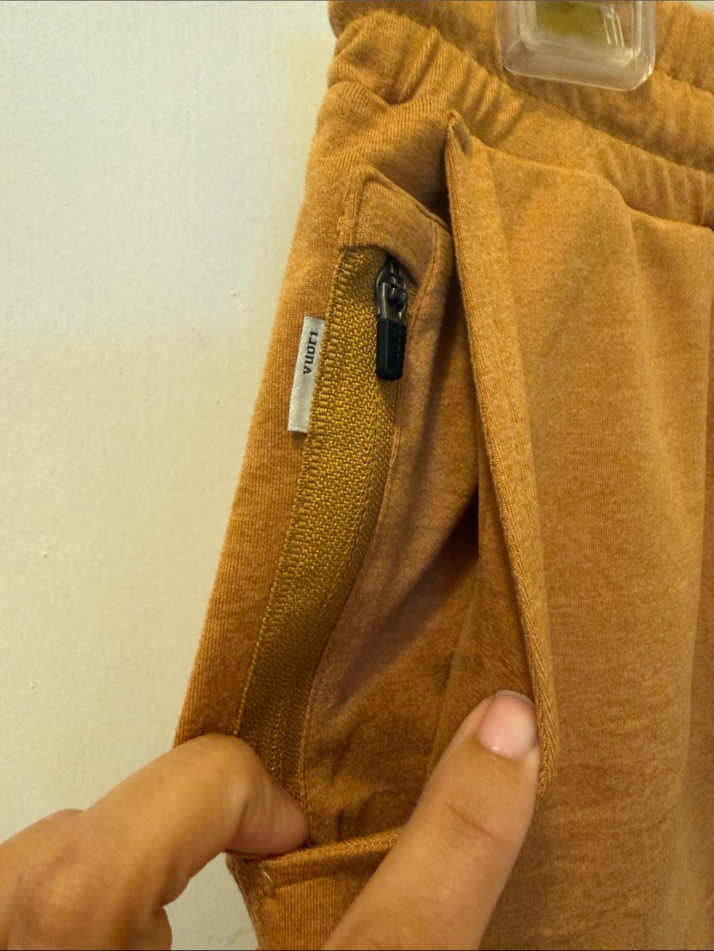 Vuori Women's Golden Mustard Halo Performance Shorts - Picture 9 of 10